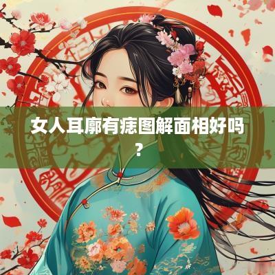 女人耳廓有痣图解面相好吗？