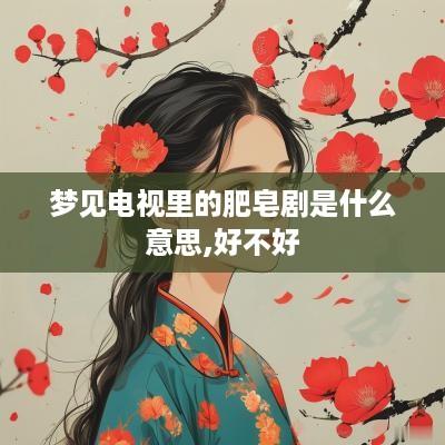 梦见电视里的肥皂剧是什么意思,好不好