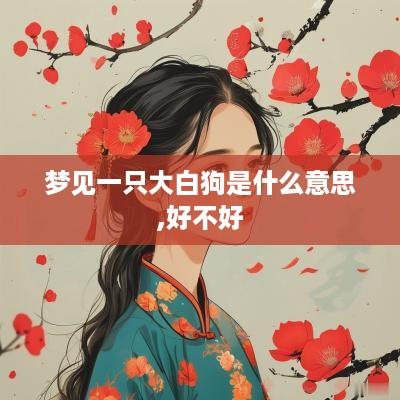 梦见一只大白狗是什么意思,好不好