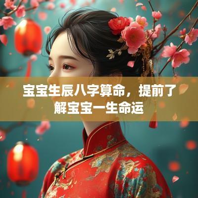 宝宝生辰八字算命，提前了解宝宝一生命运