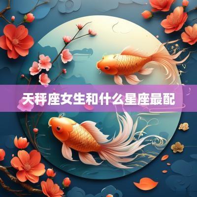 天秤座女生和什么星座最配