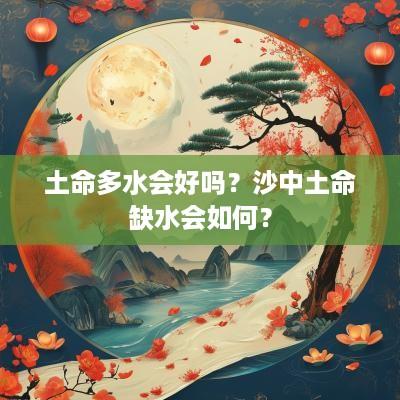 土命多水会好吗？沙中土命缺水会如何？
