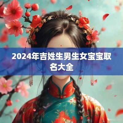 2025年吉姓生男生女宝宝取名大全