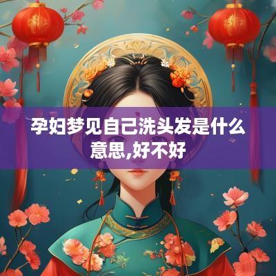 孕妇梦见自己洗头发是什么意思,好不好