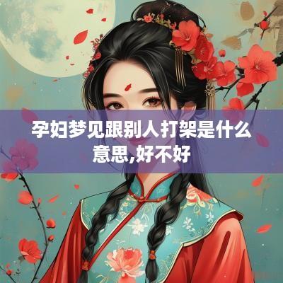 孕妇梦见跟别人打架是什么意思,好不好