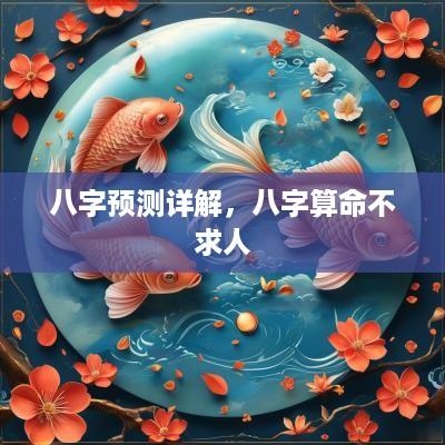 八字预测详解,八字算命不求人 八字预测详解,八字算命不求人