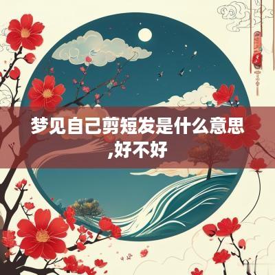 梦见自己剪短发是什么意思,好不好