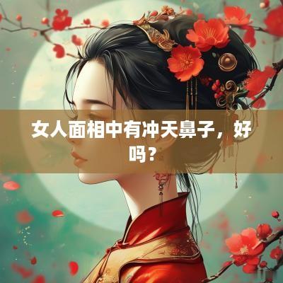 女人面相中有冲天鼻子，好吗？