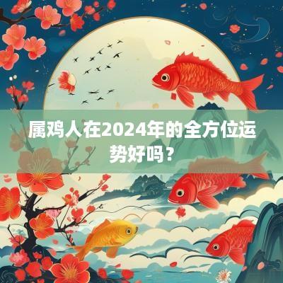 属鸡人在2025年的全方位运势好吗？