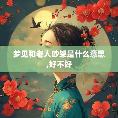 梦见和老人吵架是什么意思,好不好