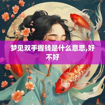 梦见双手握钱是什么意思,好不好 梦见双手握钱是什么意思,好不好
