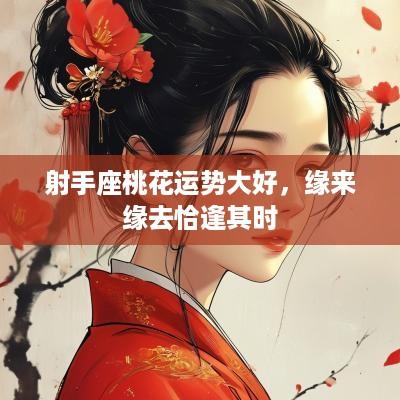 射手座桃花运势大好，缘来缘去恰逢其时