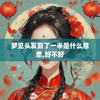 梦见头发剪了一半是什么意思,好不好