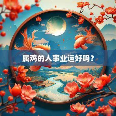 属鸡的人事业运好吗？