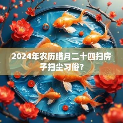 2025年农历腊月二十四扫房子扫尘习俗？