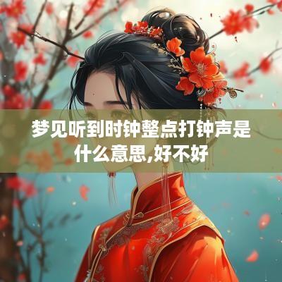 梦见听到时钟整点打钟声是什么意思,好不好