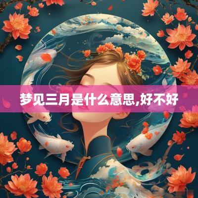 梦见三月是什么意思,好不好