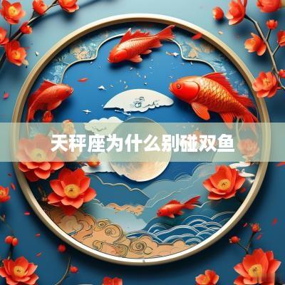 天秤座为什么别碰双鱼