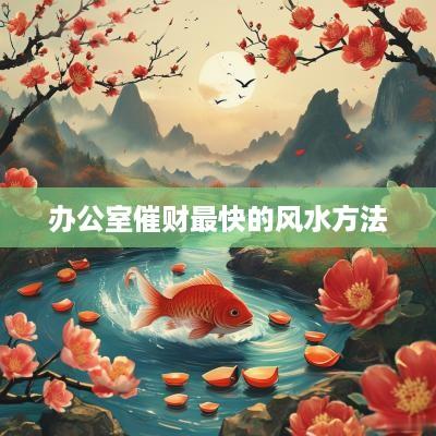 办公室催财最快的风水方法