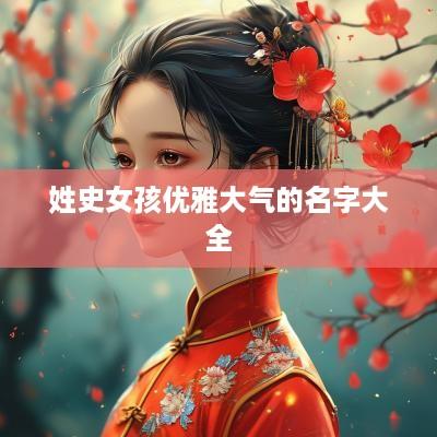 姓史女孩优雅大气的名字大全