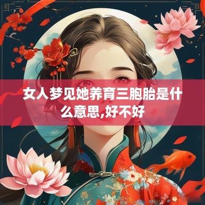 女人梦见她养育三胞胎是什么意思,好不好