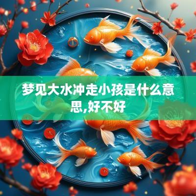 梦见大水冲走小孩是什么意思,好不好