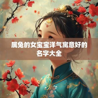 属兔的女宝宝洋气寓意好的名字大全