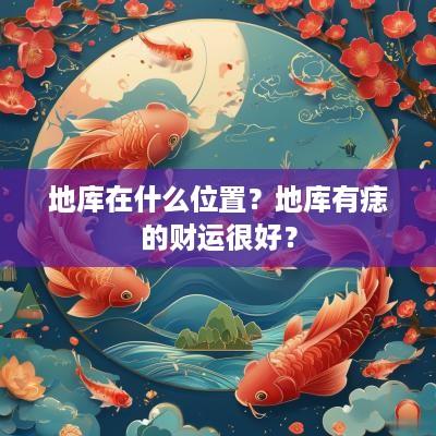 地库在什么位置？地库有痣的财运很好？