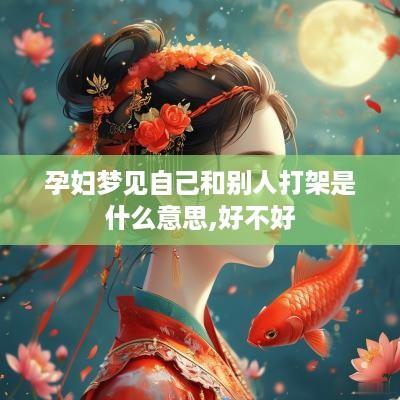 孕妇梦见自己和别人打架是什么意思,好不好