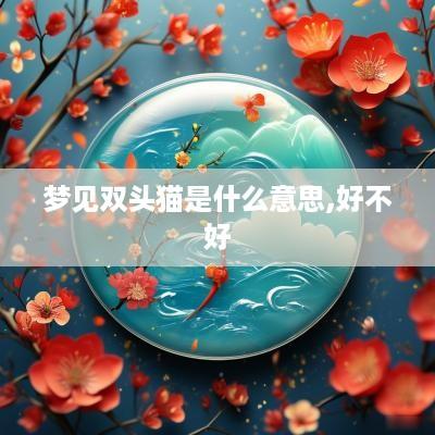 梦见双头猫是什么意思,好不好