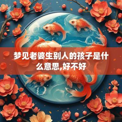 梦见老婆生别人的孩子是什么意思,好不好