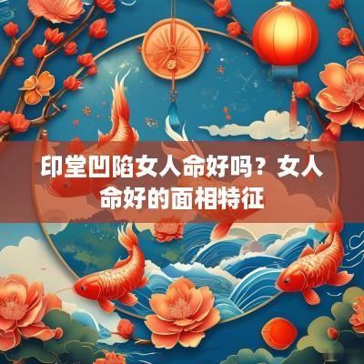 印堂凹陷女人命好吗？女人命好的面相特征