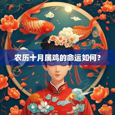 农历十月属鸡的命运如何？