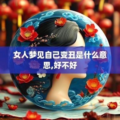 女人梦见自己变丑是什么意思,好不好