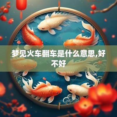 梦见火车翻车是什么意思,好不好