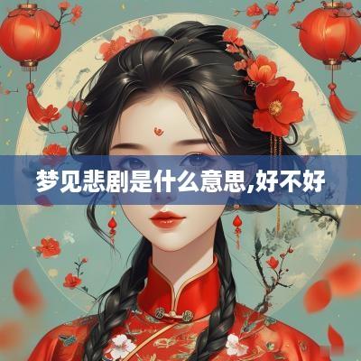 梦见悲剧是什么意思,好不好 梦见悲剧是什么意思,好不好