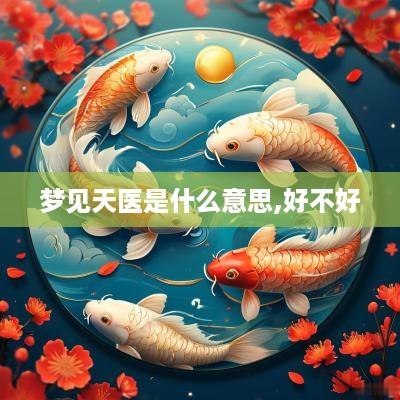 梦见天医是什么意思,好不好