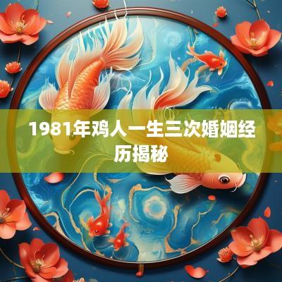 1981年鸡人一生三次婚姻经历揭秘