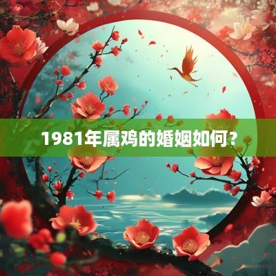 1981年属鸡的婚姻如何？