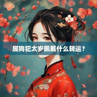 属狗犯太岁佩戴什么转运？