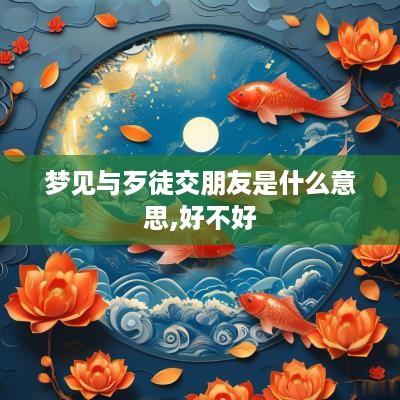 梦见与歹徒交朋友是什么意思,好不好