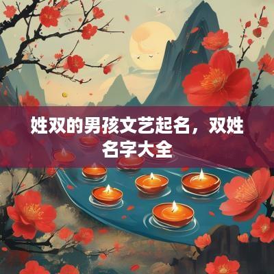 姓双的男孩文艺起名，双姓名字大全