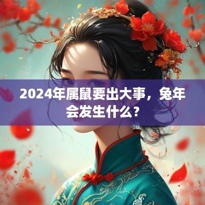 2025年属鼠要出大事，蛇年会发生什么？
