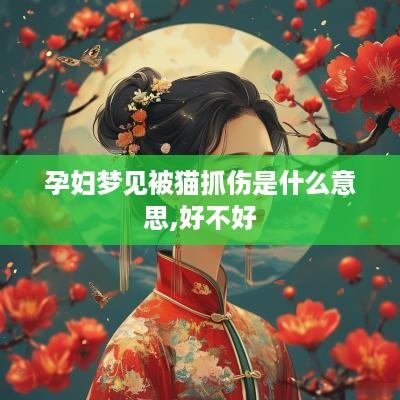 孕妇梦见被猫抓伤是什么意思,好不好