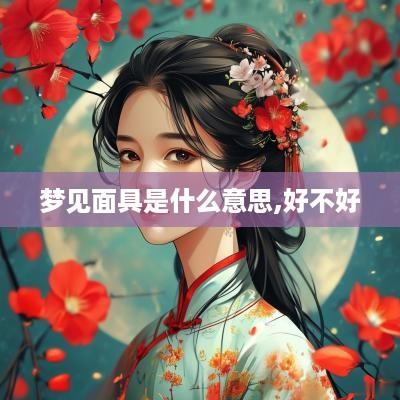 梦见面具是什么意思,好不好