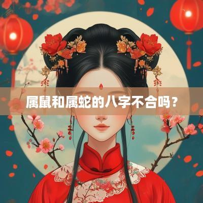 属鼠和属蛇的八字不合吗？