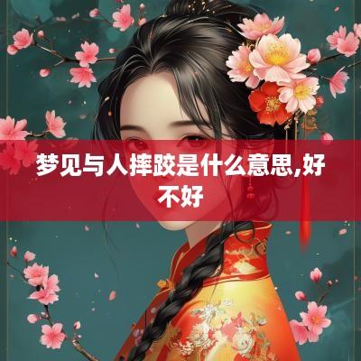 梦见与人摔跤是什么意思,好不好