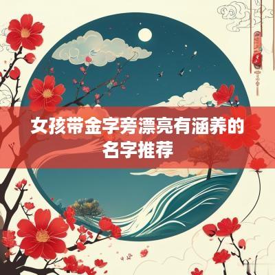 女孩带金字旁漂亮有涵养的名字推荐
