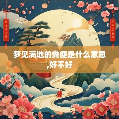 梦见满地的粪便是什么意思,好不好