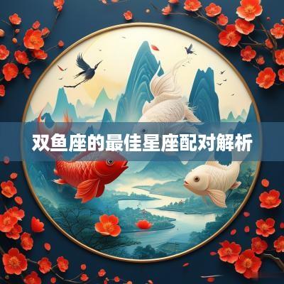 双鱼座的最佳星座配对解析